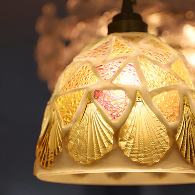 Delira Hanglamp Met Schelp En Messing