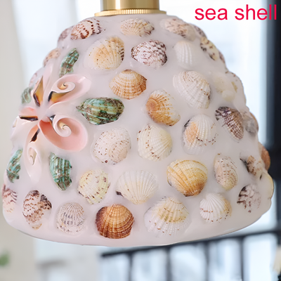 Delira Hanglamp Met Schelp En Messing
