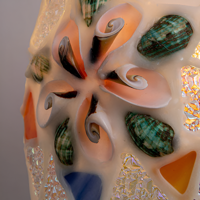 Delira Hanglamp Met Schelp En Messing