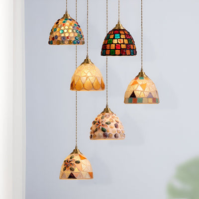 Delira Hanglamp Met Schelp En Messing
