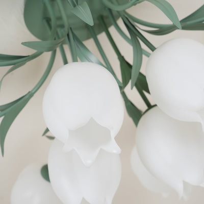 Delira Plafondlamp Bloemvormig Crèmekleurig