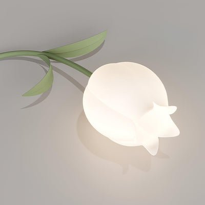 Delira Plafondlamp Bloemvormig Crèmekleurig