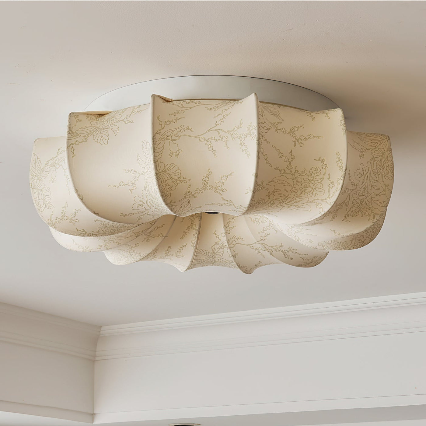Delira Plafondlamp Stoffig Elegant