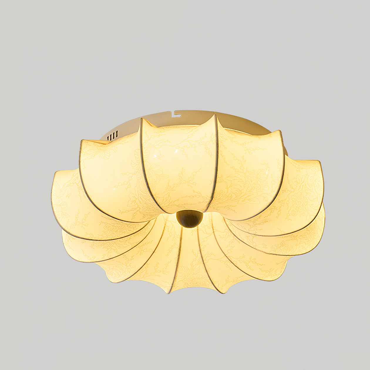 Delira Plafondlamp Stoffig Elegant