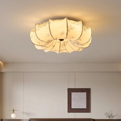 Delira Plafondlamp Stoffig Elegant