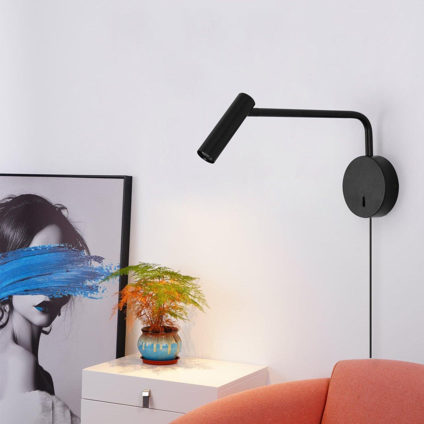 Delira Wandlamp Minimalistisch Leeslicht