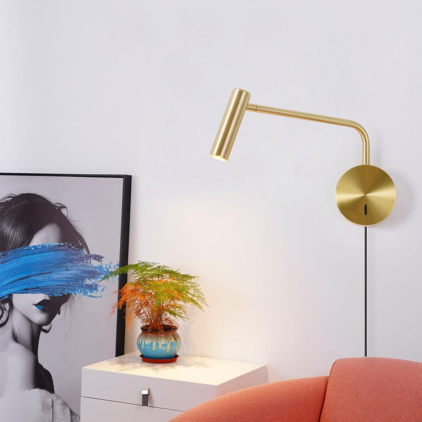 Delira Wandlamp Minimalistisch Leeslicht