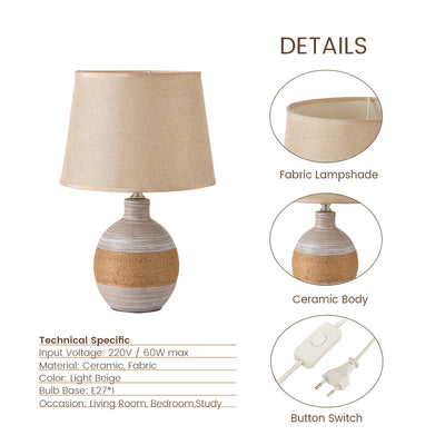 Delira Tafellamp Keramiek Rustiek Design