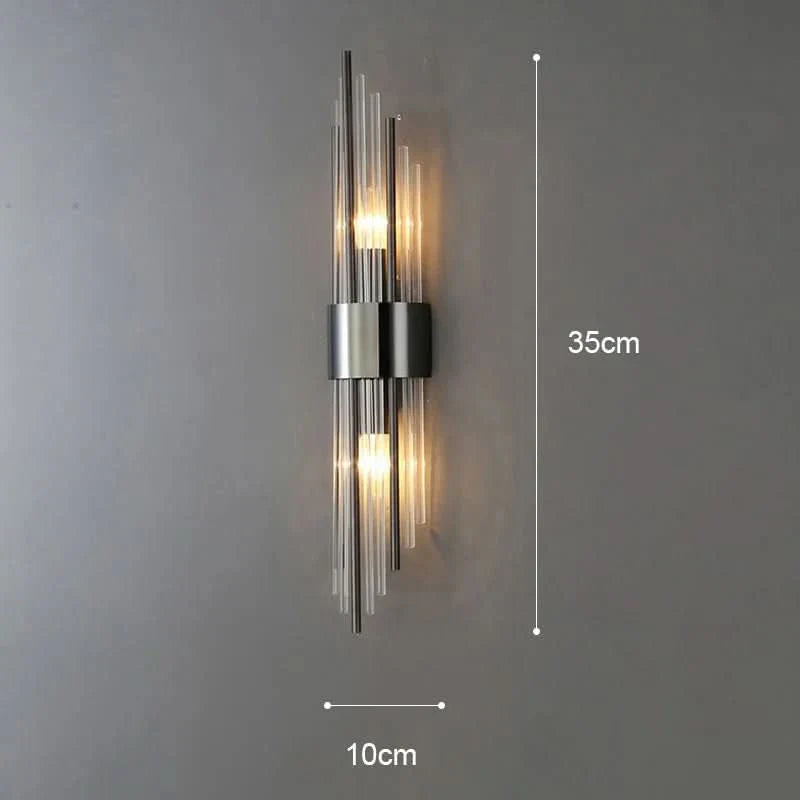 Delira Wandlamp Kristal Elegant Lichtdesign