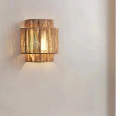 Delira Wandlamp Bohemian Rotan Hennep Design