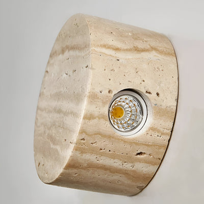 Delira Wandlamp Travertin Wabi Sabi