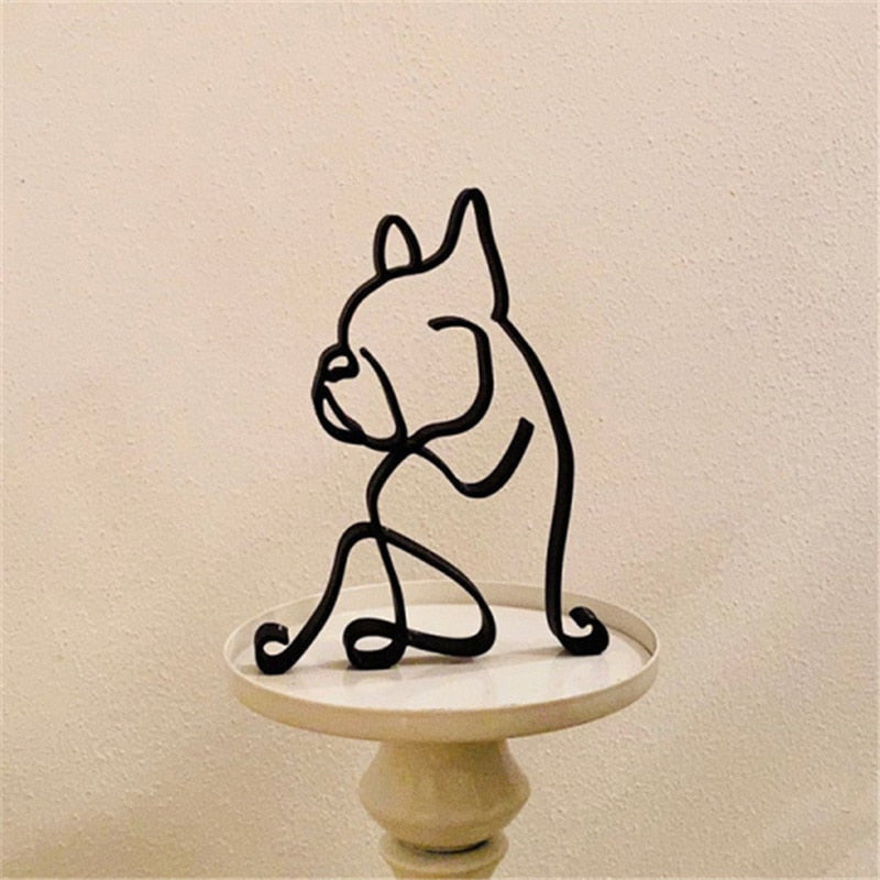 Delira Decoratief Dierenbeeld Hond of Kat