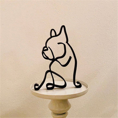 Delira Decoratief Dierenbeeld Hond of Kat