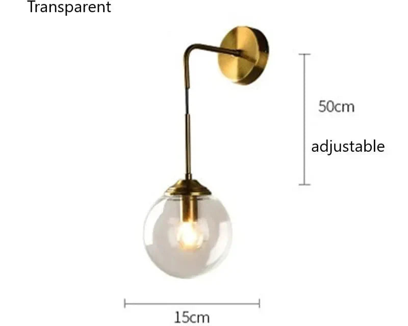 Delira Wandlamp Industrieel Geometrisch Glas Design