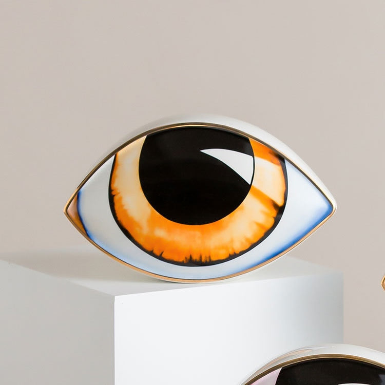 Delira Beeldje Keramisch Oog Decoratief Accentstuk