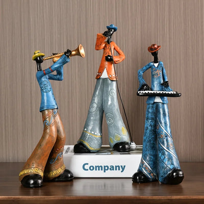 Delira Beeld Jazzband Decoratief
