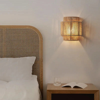 Delira Wandlamp Bohemian Rotan Hennep Design