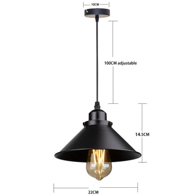 Delira Hanglamp Vintage Retro Metaal Design