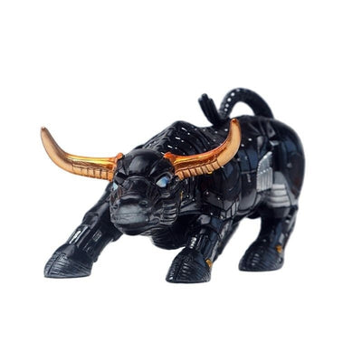 Delira Beeldje Stier Crypto Abstract Decoratief Object