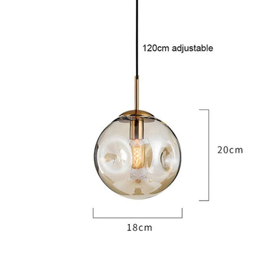 Delira Hanglamp Glazen Lijnvorm