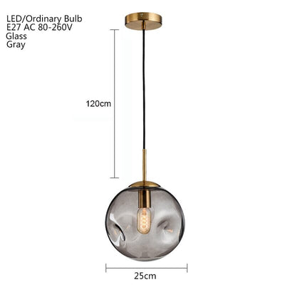 Delira Hanglamp Glazen Lijnvorm