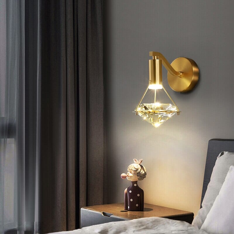 Delira Wandlamp Kristal Elegant