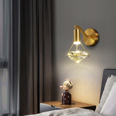 Delira Wandlamp Kristal Elegant