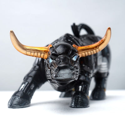 Delira Beeldje Stier Crypto Abstract Decoratief Object
