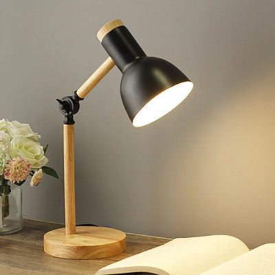 Delira Tafellamp Verstelbaar Houtdesign