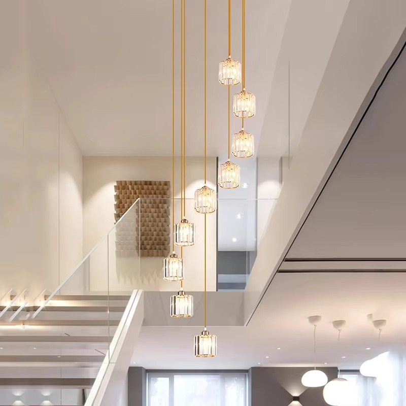 Delira Kroonluchter Kristal Goud Luxe