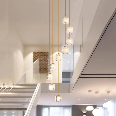 Delira Kroonluchter Kristal Goud Luxe