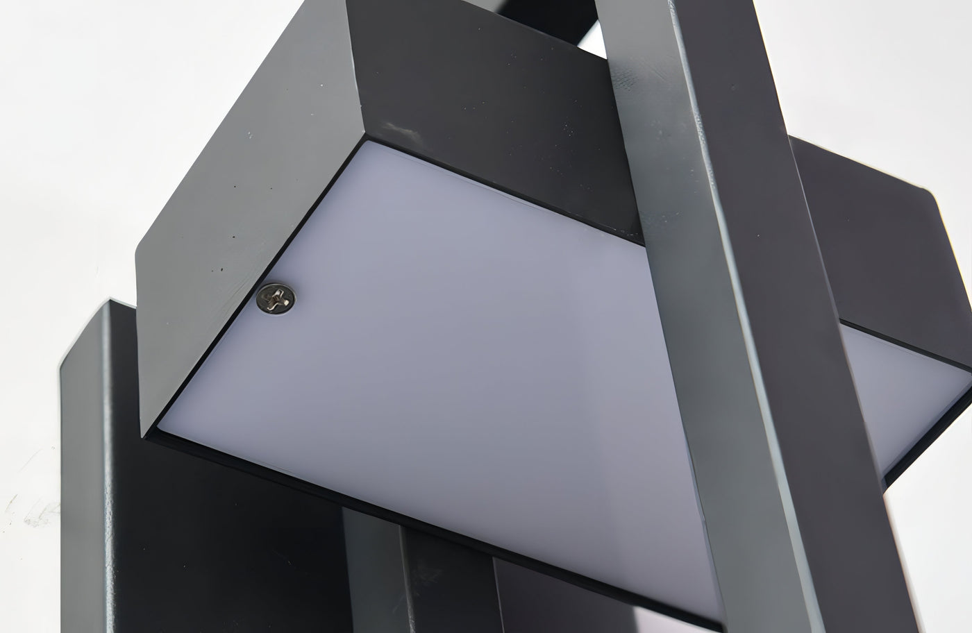 Delira Wandlamp Buiten Zwart Staal