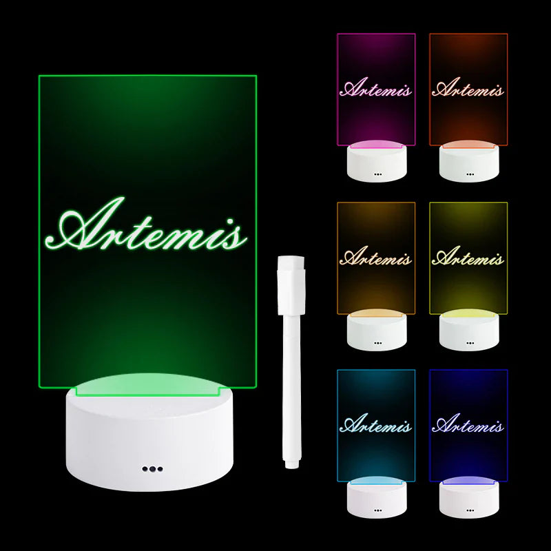 Delira Notitiebord Verlicht Acryl USB/Batterij