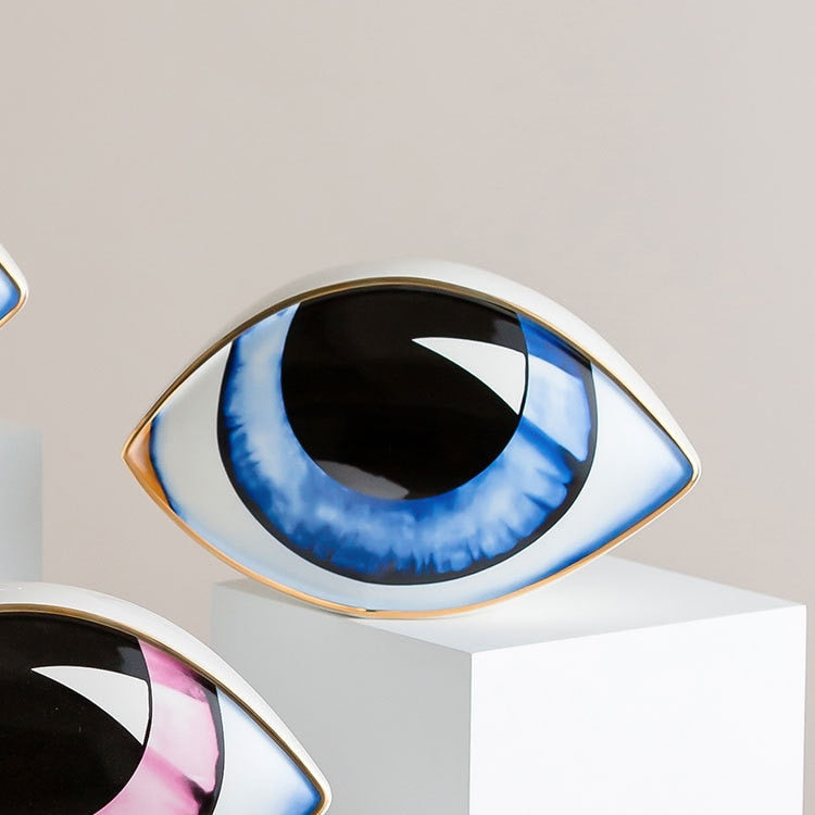 Delira Beeldje Keramisch Oog Decoratief Accentstuk