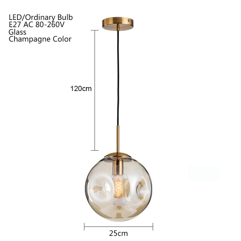Delira Hanglamp Glazen Lijnvorm