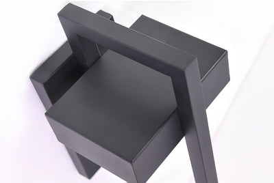 Delira Wandlamp Buiten Zwart Staal