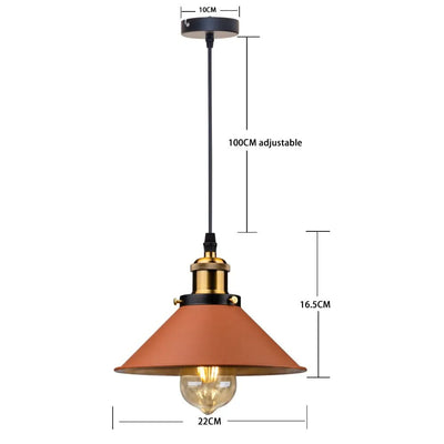 Delira Hanglamp Vintage Retro Metaal Design