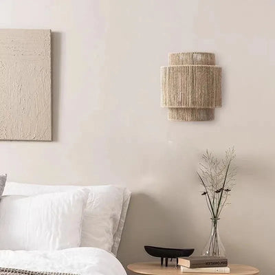 Delira Wandlamp Bohemian Rotan Hennep Design