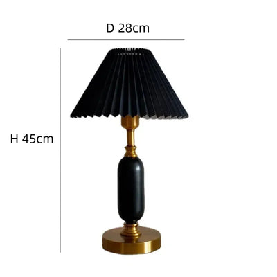 Delira Tafellamp Kegelvorm Messing