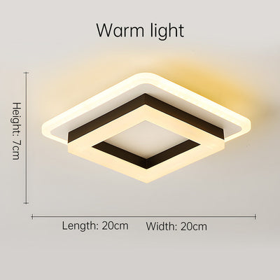 Delira Plafondlamp Vierkant LED Design