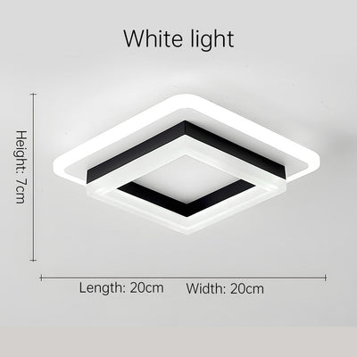 Delira Plafondlamp Vierkant LED Design
