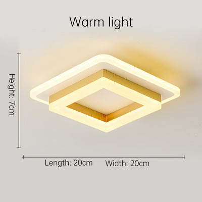 Delira Plafondlamp Vierkant LED Design