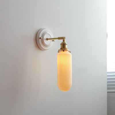 Delira Wandlamp Keramiek Messing Japans Design