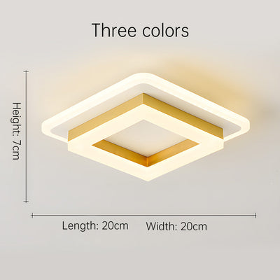 Delira Plafondlamp Vierkant LED Design