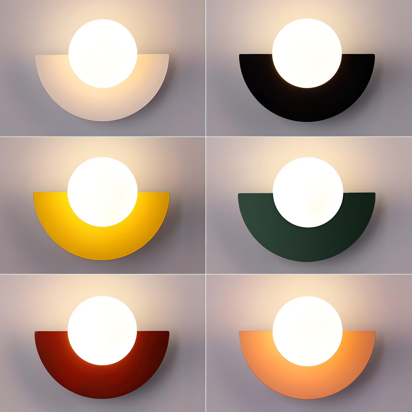 Delira Wandlamp Halfrond Scandinavisch Design
