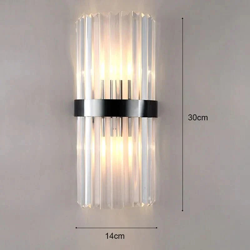 Delira Wandlamp Kristal Elegant Lichtdesign