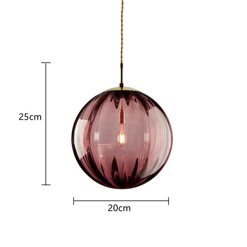 Delira Hanglamp Met Glazen Bel