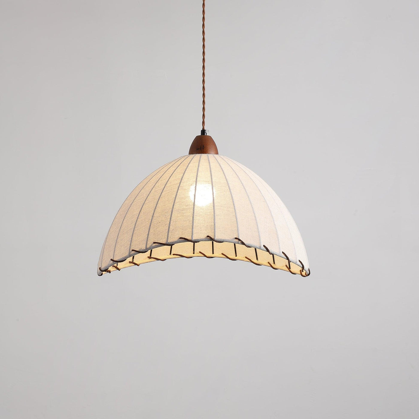 Delira Hanglamp Stoffen Ronde Plooien