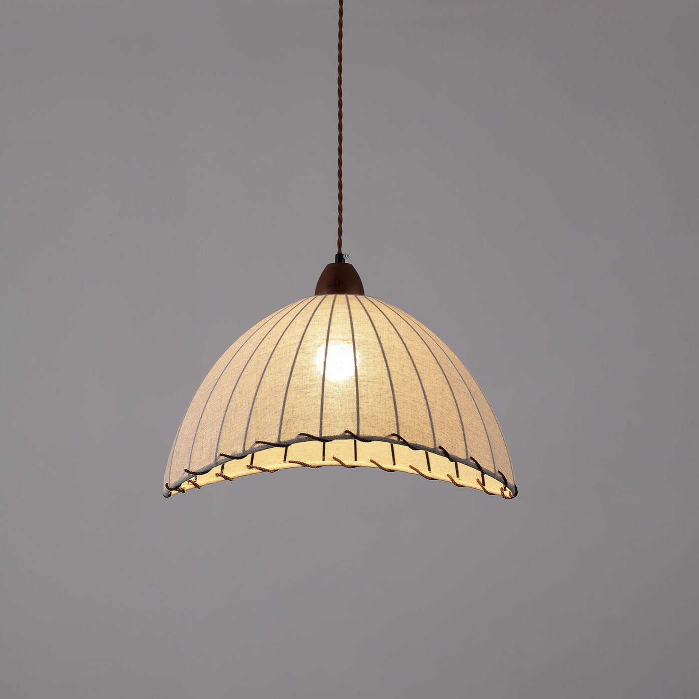 Delira Hanglamp Stoffen Ronde Plooien