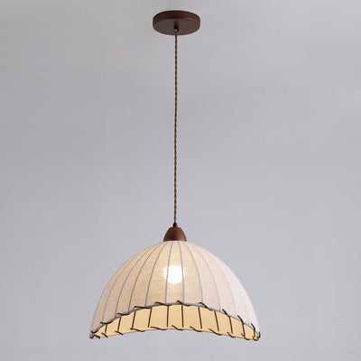 Delira Hanglamp Stoffen Ronde Plooien